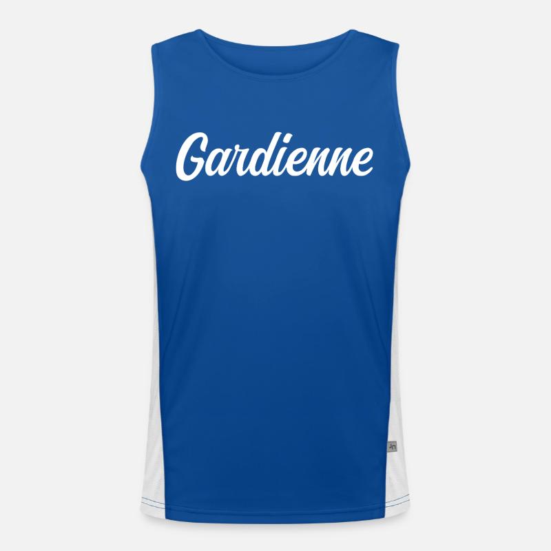 Gardienne Débardeur respirant contrasté Homme 