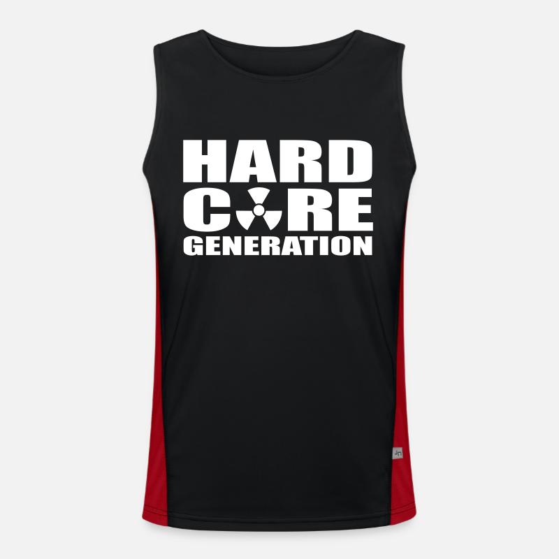Hardcore Generation Radioactive FR Débardeur respirant contrasté Homme 