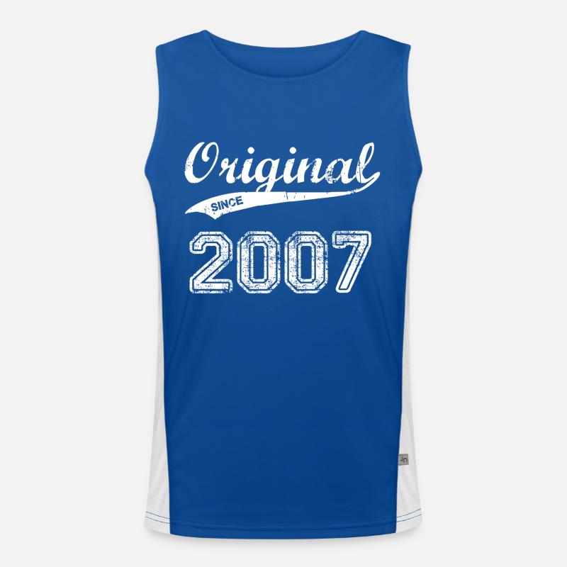 2007 Funktionelles Kontrast-Tank Top für Männer 