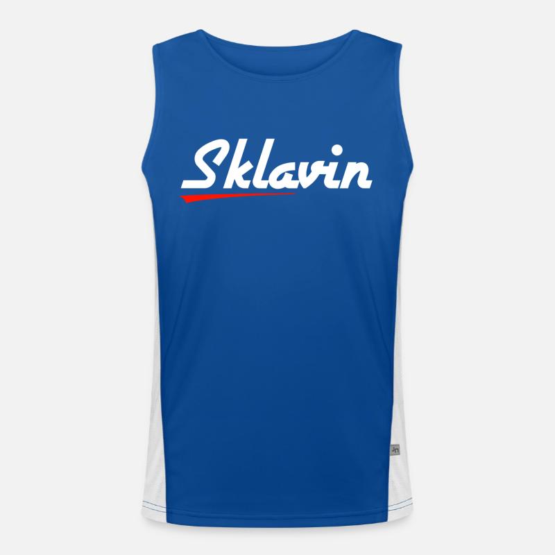 slave Men's Functional Contrast Tank Top 