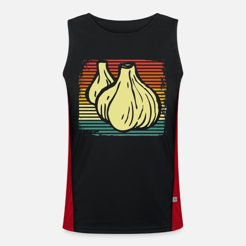 garlic Men's Functional Contrast Tank Top 