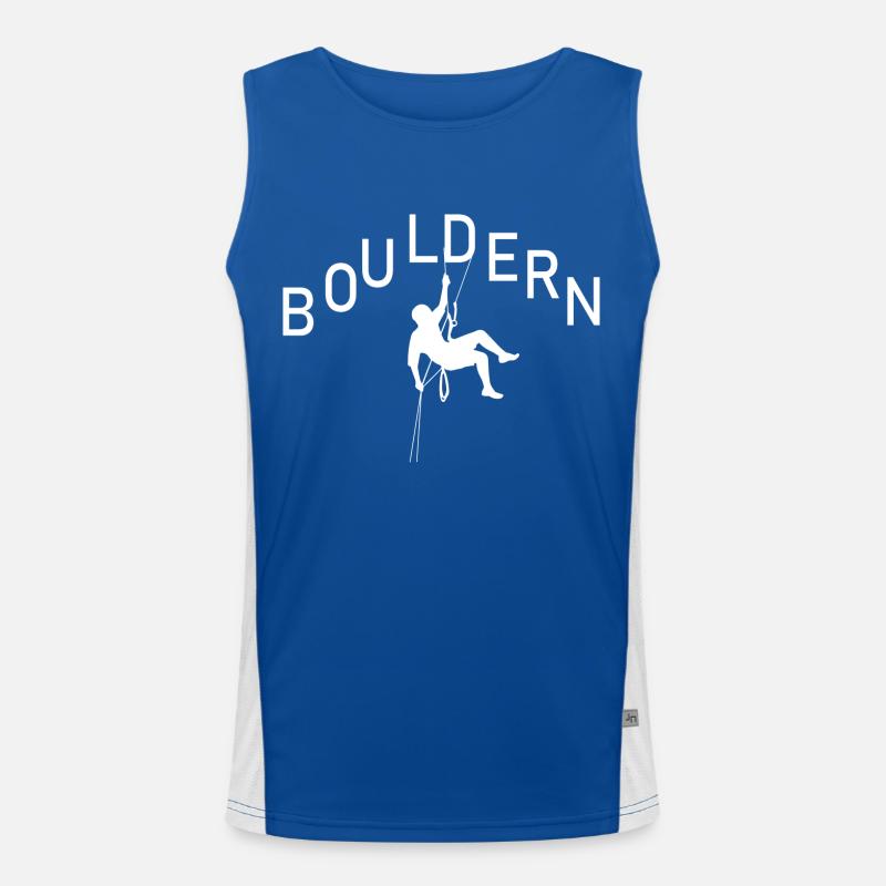 climbing Men's Functional Contrast Tank Top 