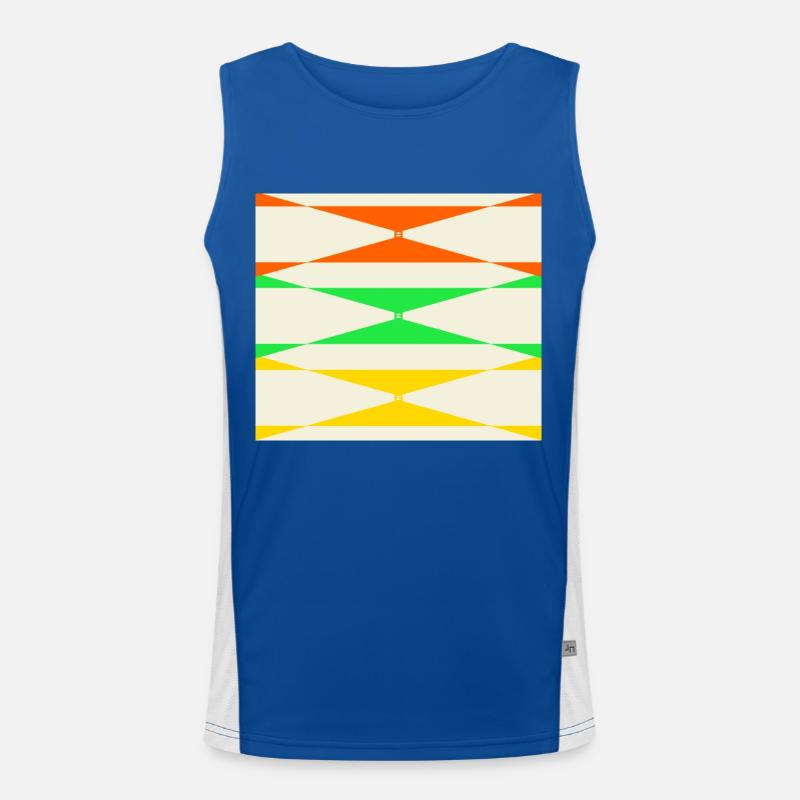 Coin couleur Débardeur respirant contrasté Homme 