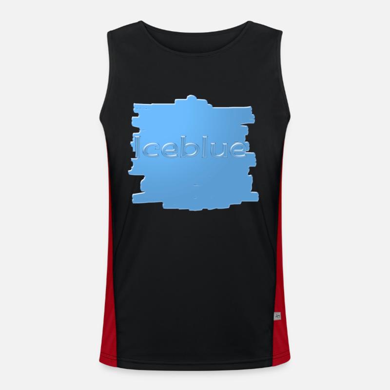 iceblue Men's Functional Contrast Tank Top 