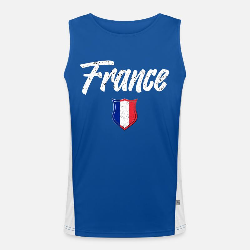 FRANCE Débardeur respirant contrasté Homme 