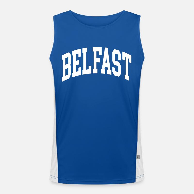 Belfast Men's Functional Contrast Tank Top 