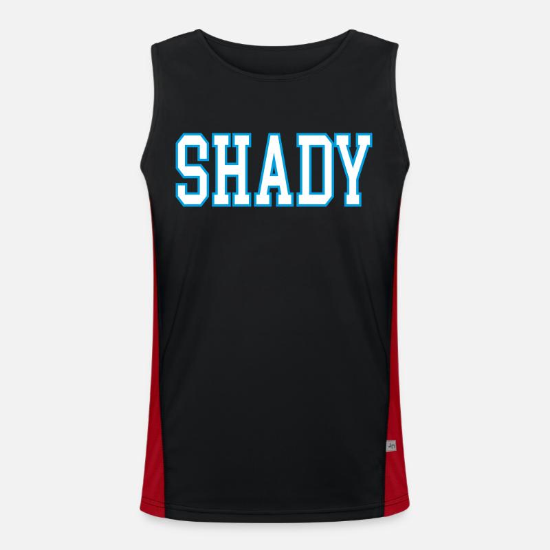 shady Funktionelles Kontrast-Tank Top für Männer 