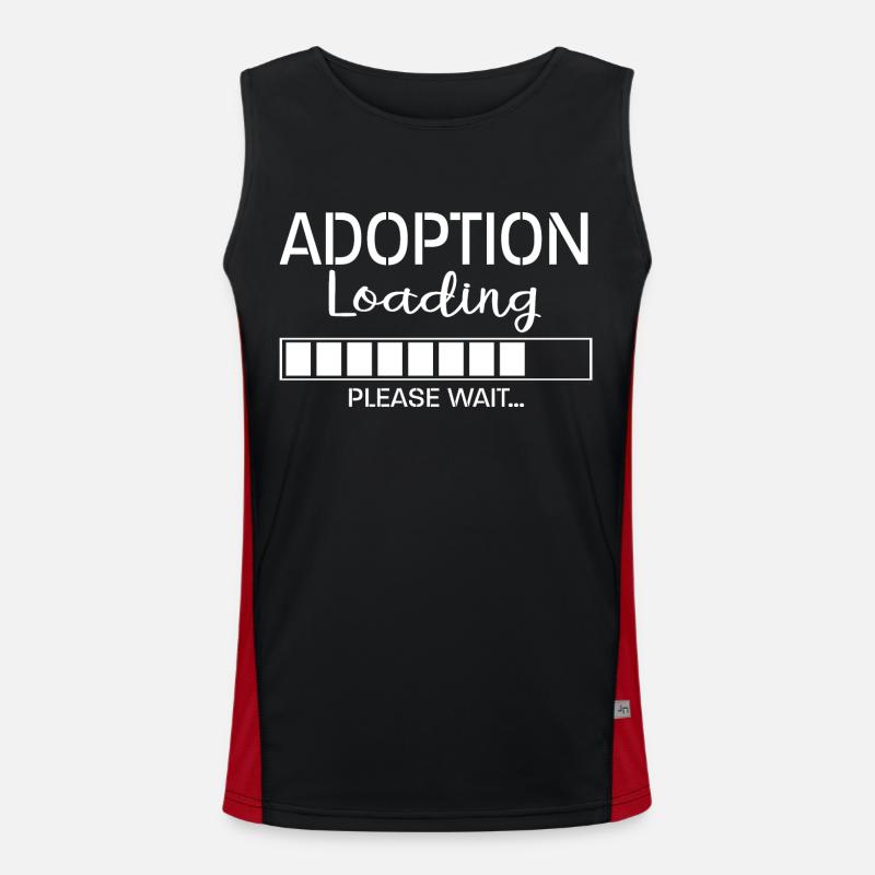 Adoption Loading Men's Functional Contrast Tank Top 