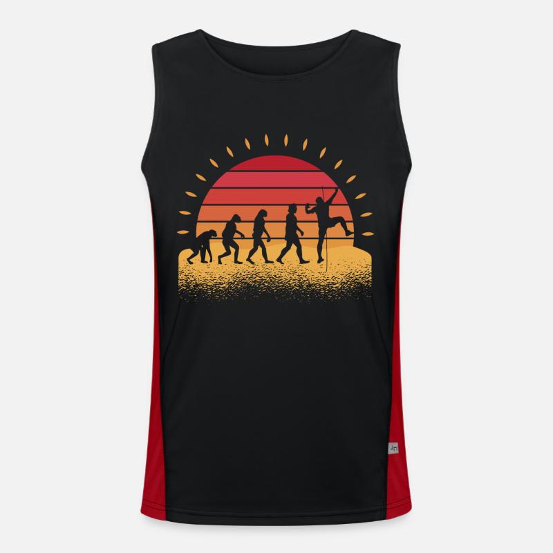 Evolution Alpinisme Bloc Escalade Débardeur respirant contrasté Homme 