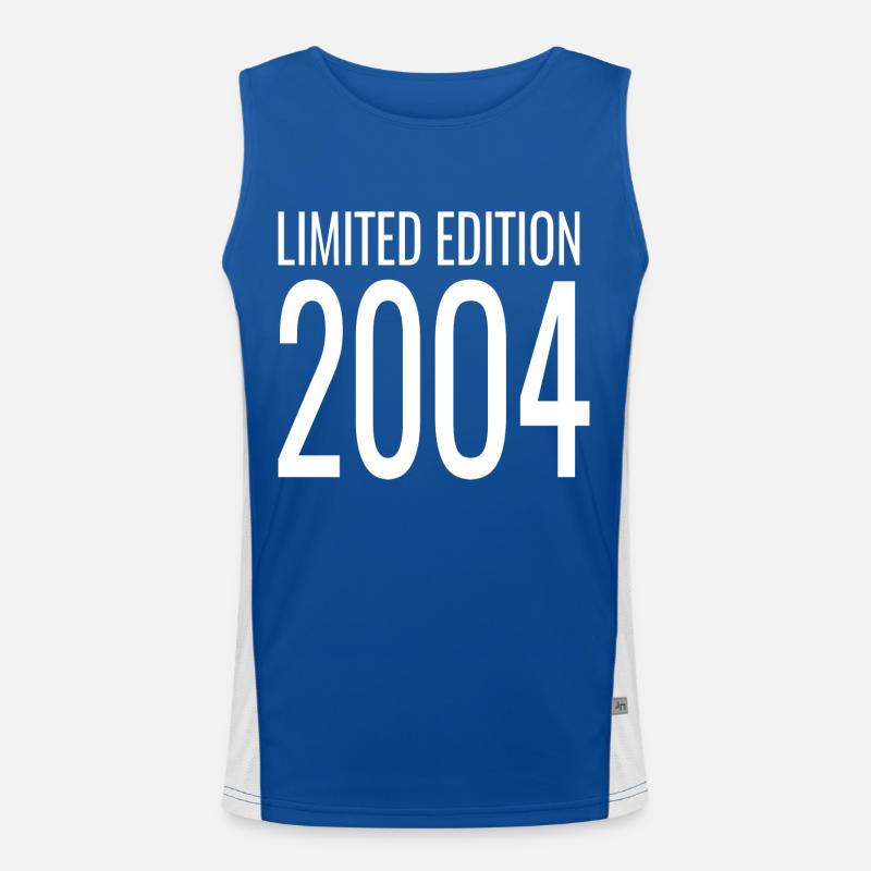 20. Geburtstag Geschenkidee 2004 Funktionelles Kontrast-Tank Top für Männer 