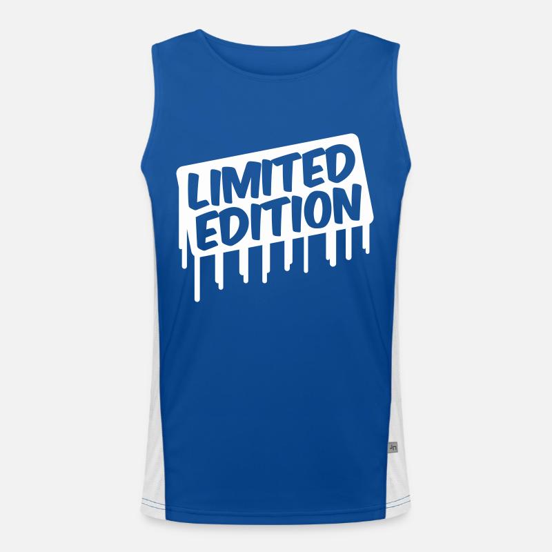 Limited Edition Funktionelles Kontrast-Tank Top für Männer 