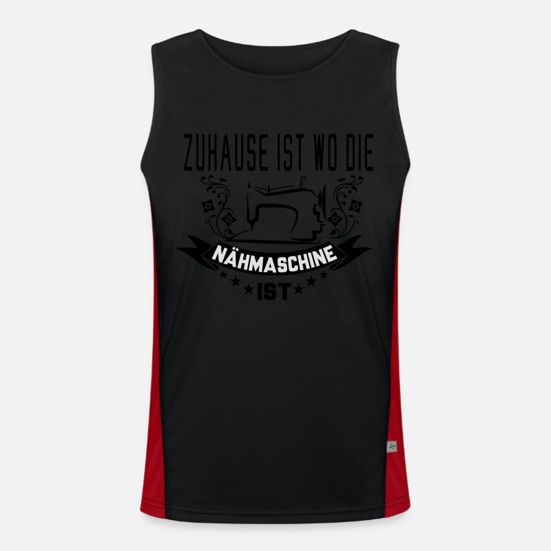 Sewing Men's Functional Contrast Tank Top 