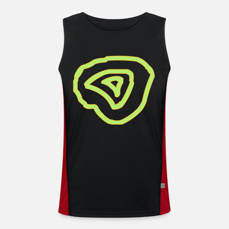 Cercles Débardeur respirant contrasté Homme 