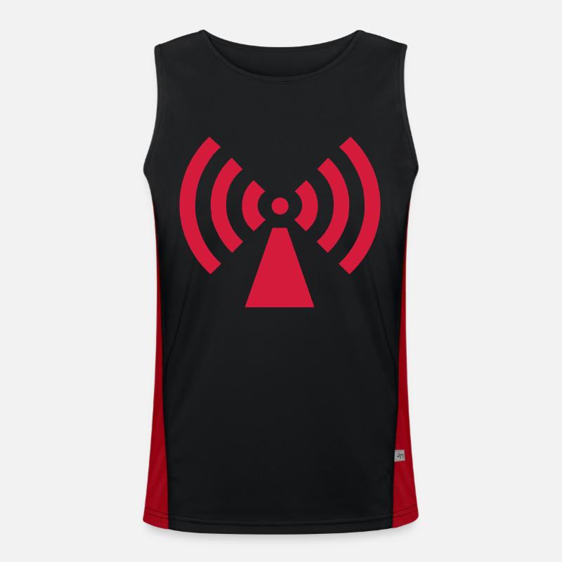 Funk Funktionelles Kontrast-Tank Top für Männer 