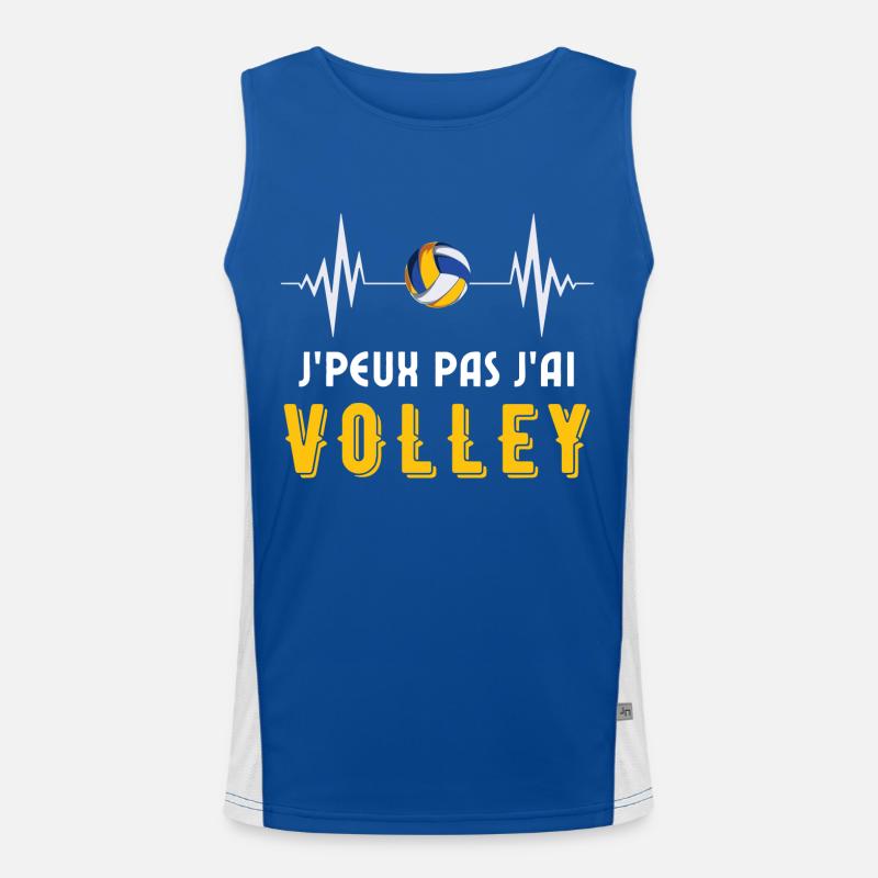 Volley Débardeur respirant contrasté Homme 