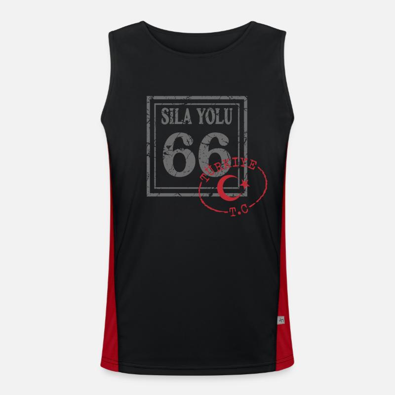 Yang Débardeur respirant contrasté Homme 