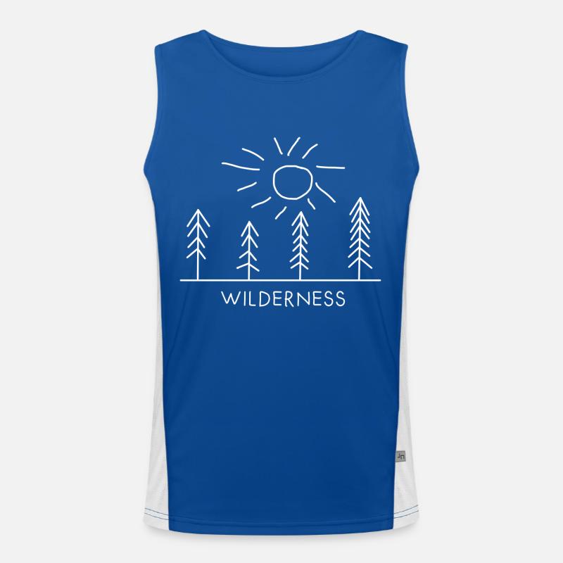 Wilderness Men's Functional Contrast Tank Top 