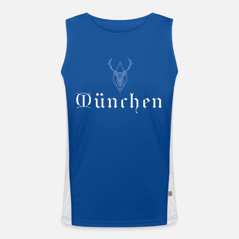 München Funktionelles Kontrast-Tank Top für Männer 