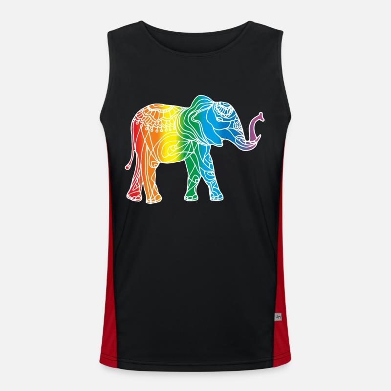 Éléphant Débardeur respirant contrasté Homme 