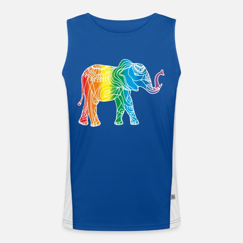 Elephant Men's Functional Contrast Tank Top 