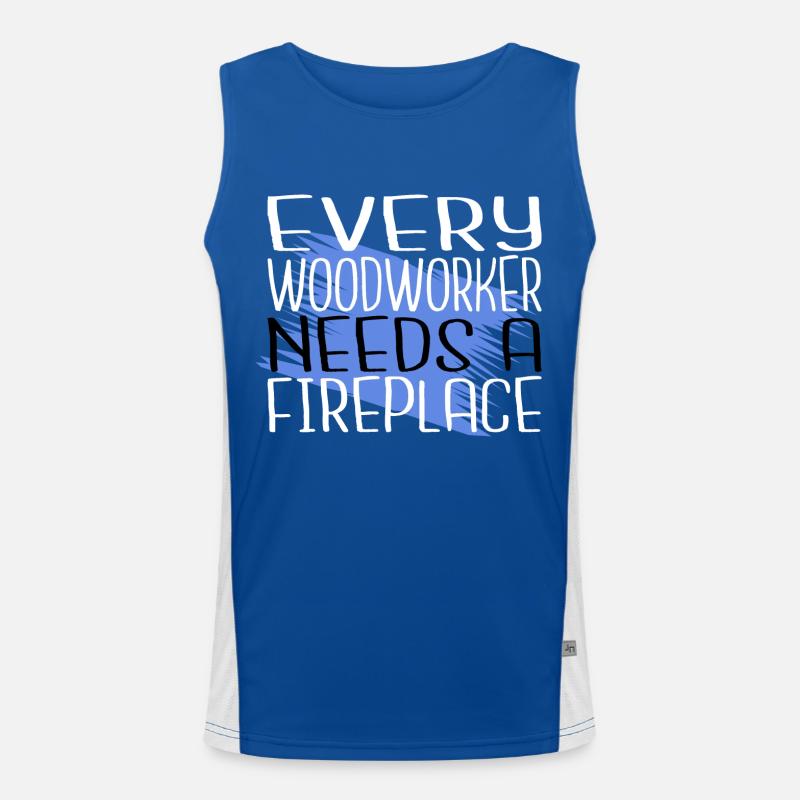 present gift idea lumberman Men's Functional Contrast Tank Top 