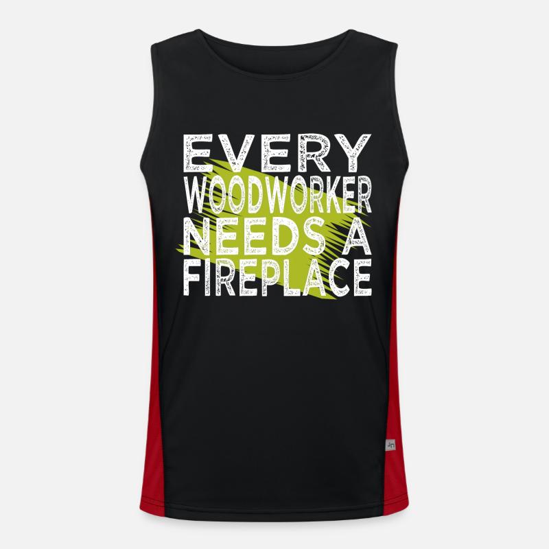 lets play carpenter tshirts Funktionelles Kontrast-Tank Top für Männer 