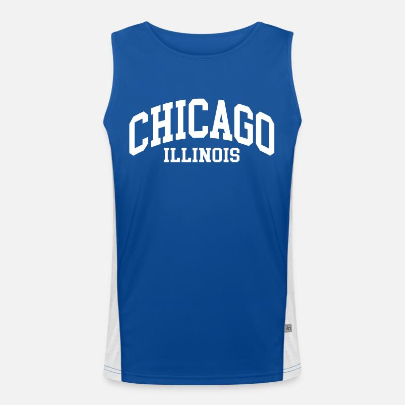 Chicago Men's Functional Contrast Tank Top 