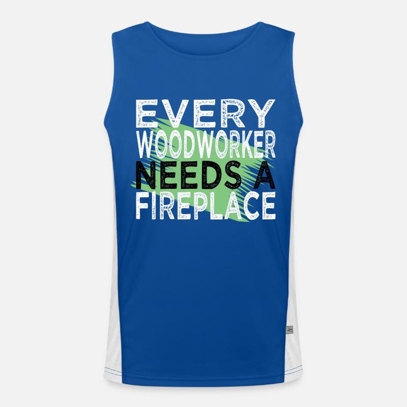tshirts de charpentier syndical pince à tronçonneuse Débardeur respirant contrasté Homme 