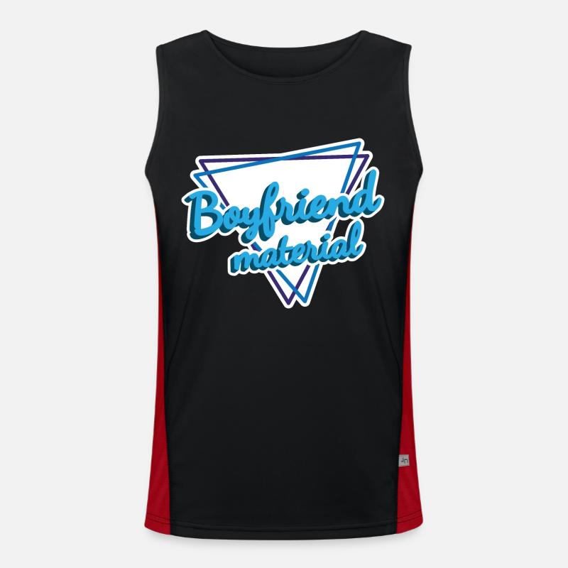 Freund Funktionelles Kontrast-Tank Top für Männer 