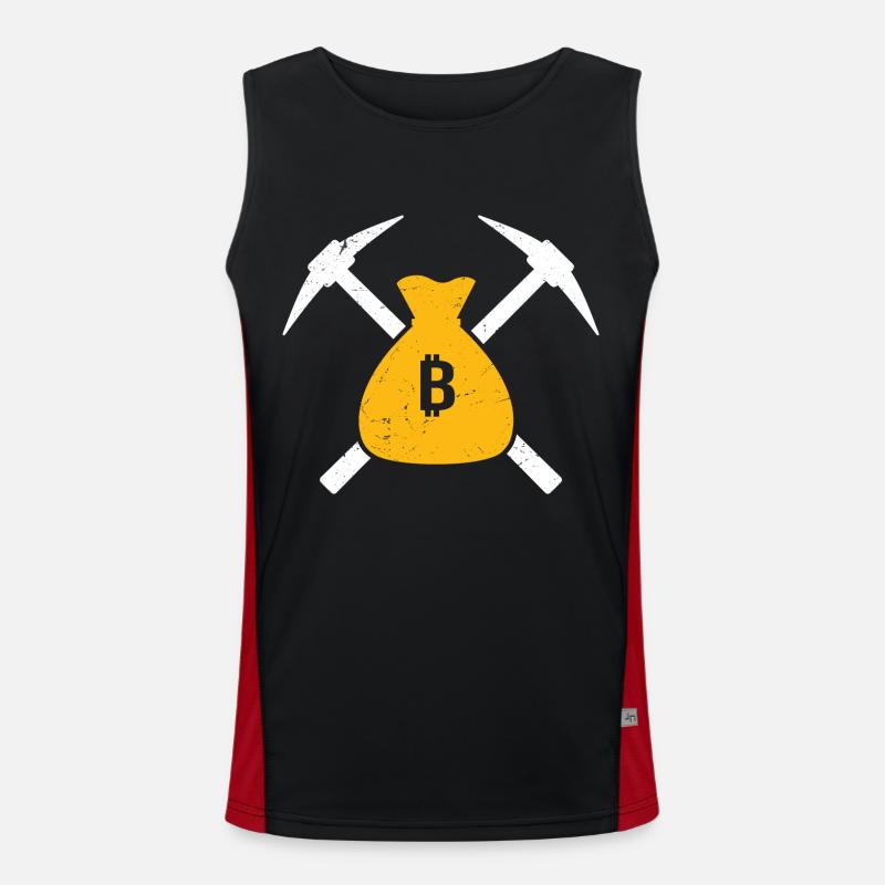 Mining Men's Functional Contrast Tank Top 
