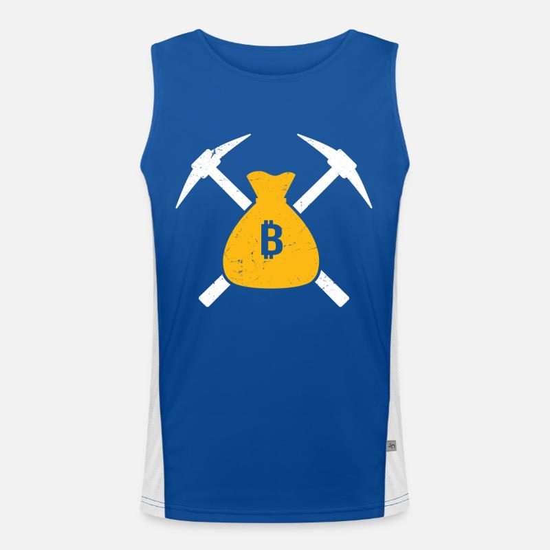 Mining Men's Functional Contrast Tank Top 
