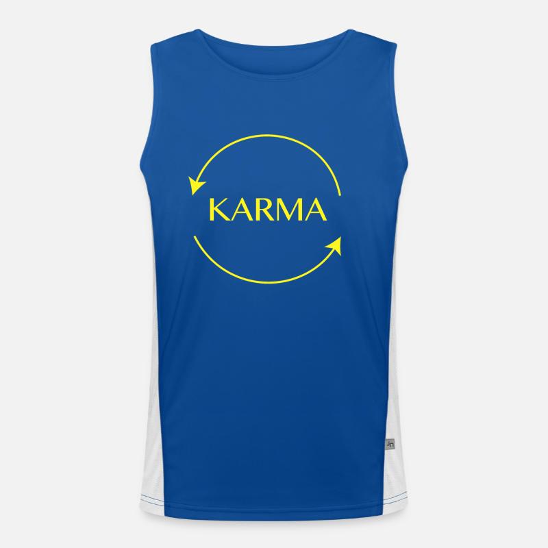 KARMA Débardeur respirant contrasté Homme 