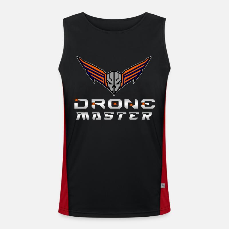 Drone Drones Drone Flight Drone Pilot Débardeur respirant contrasté Homme 
