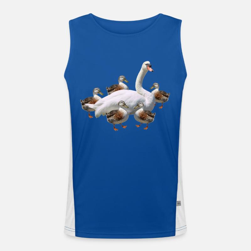 Duck Dance Men's Functional Contrast Tank Top 