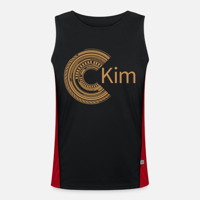 Pour Kim Débardeur respirant contrasté Homme 