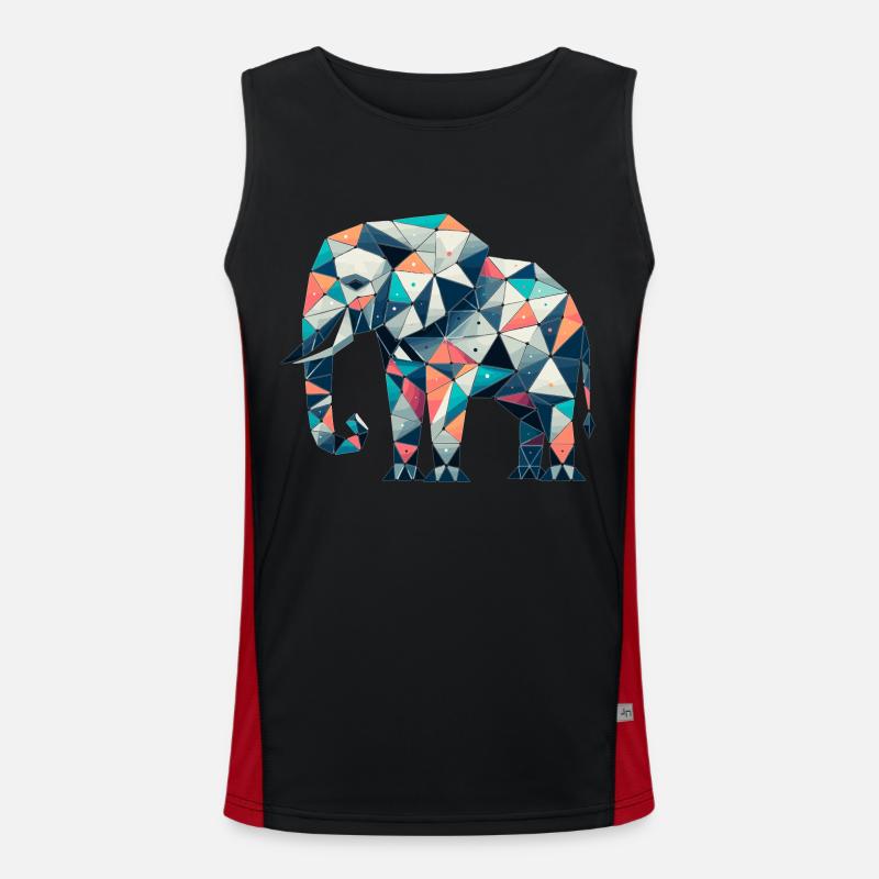 Elephant // elephant Men's Functional Contrast Tank Top 