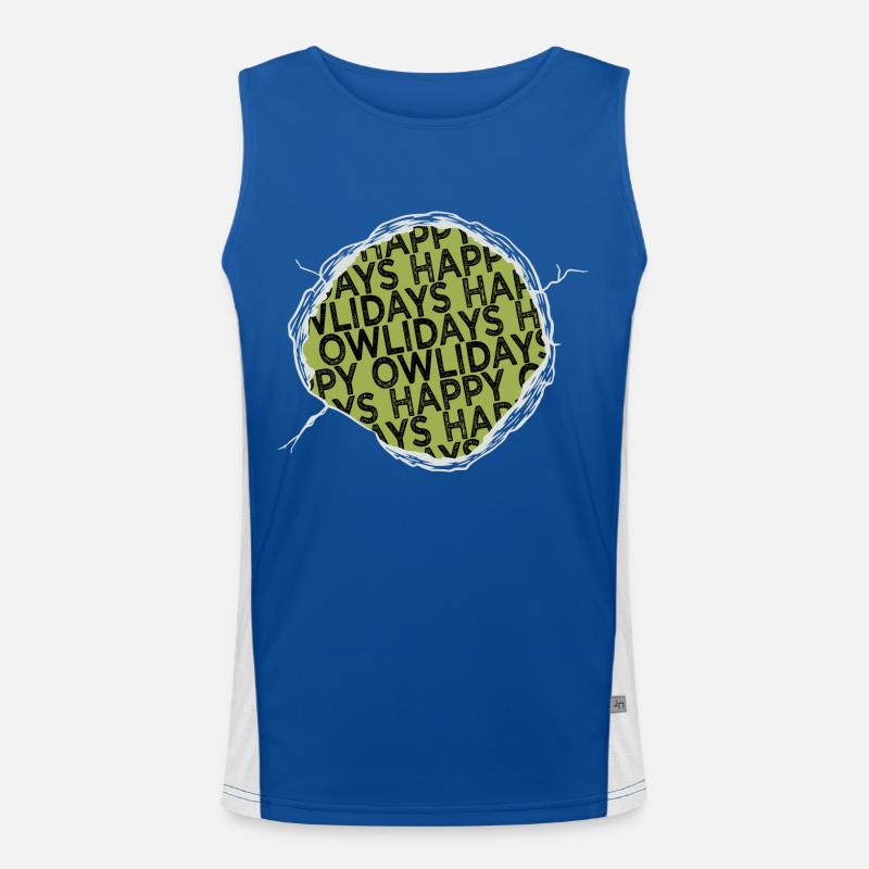 musculation chambre barbe bande fée queue bday Débardeur respirant contrasté Homme 