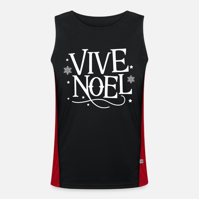 Vive Noël Débardeur respirant contrasté Homme 