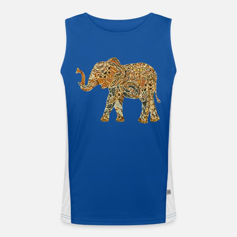 Éléphant Débardeur respirant contrasté Homme 