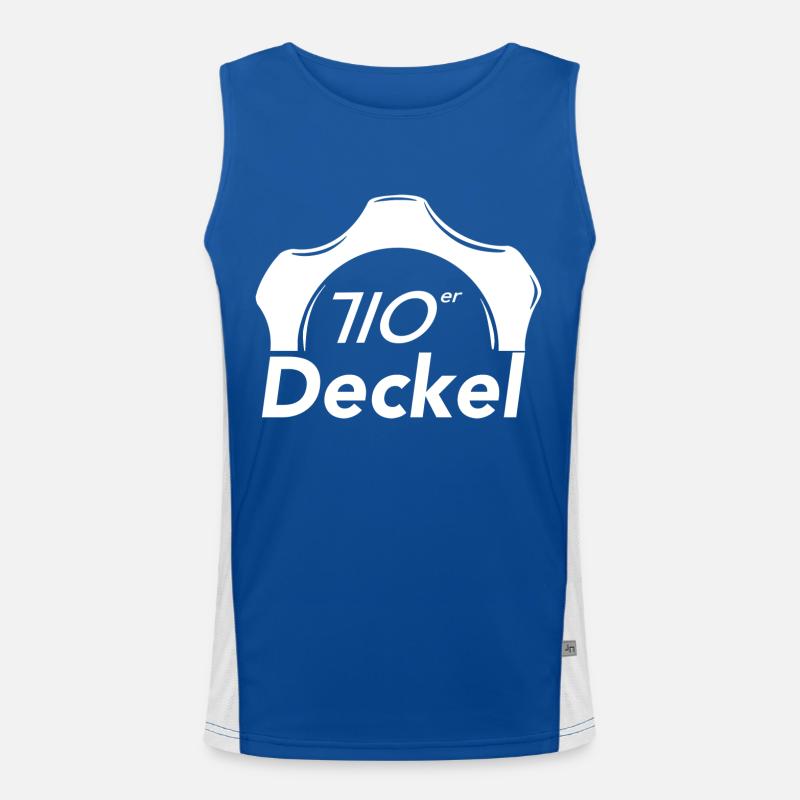 710 Couvercles Débardeur respirant contrasté Homme 