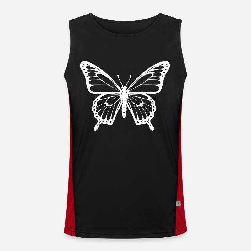 Papillon Débardeur respirant contrasté Homme 