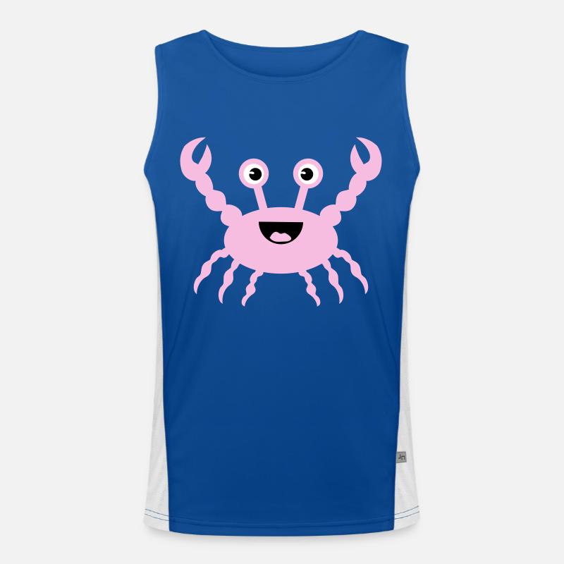 Crab Men's Functional Contrast Tank Top 