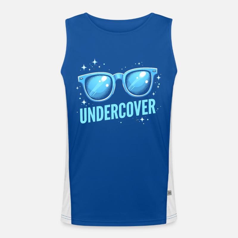 Déguisement Undercover - Sunglasses Fun Débardeur respirant contrasté Homme 