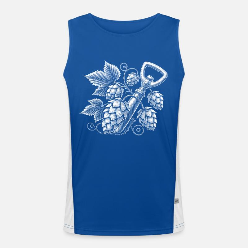 Hops Men's Functional Contrast Tank Top 