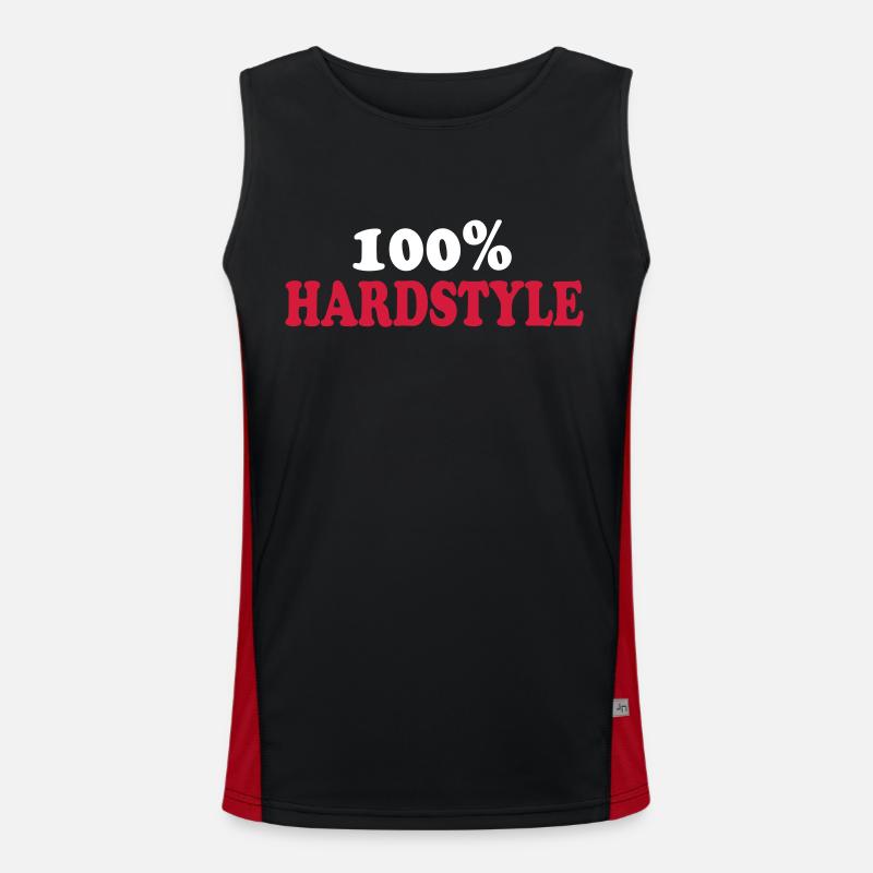 Hardstyle Funktionelles Kontrast-Tank Top für Männer 