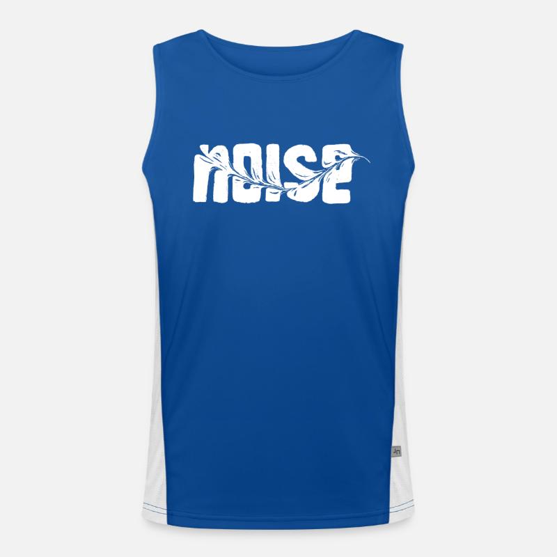 Bruit fort – Conception musicale Débardeur respirant contrasté Homme 