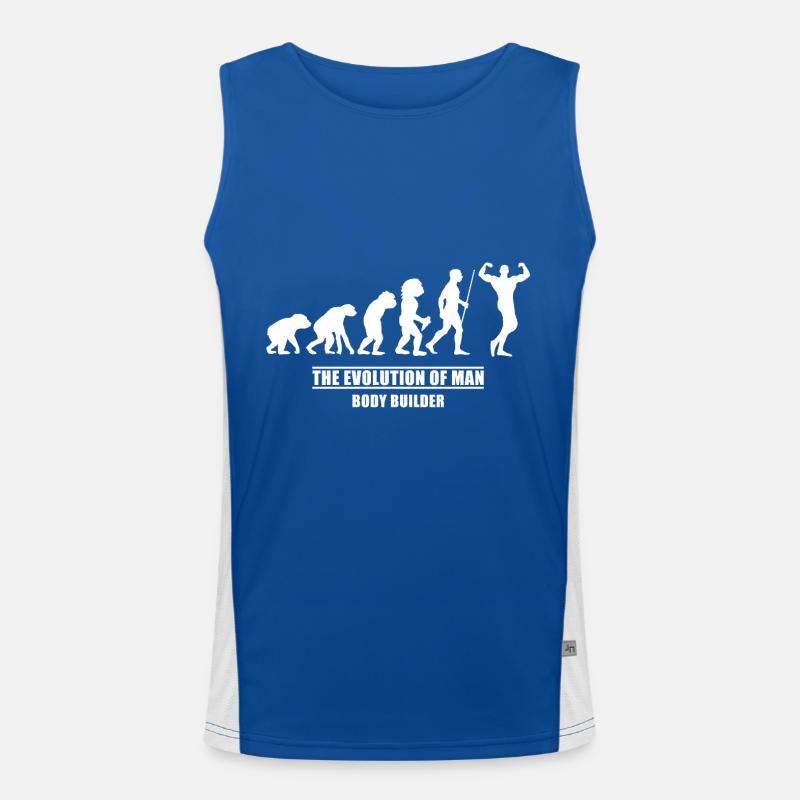Evolution weight training Men's Functional Contrast Tank Top 