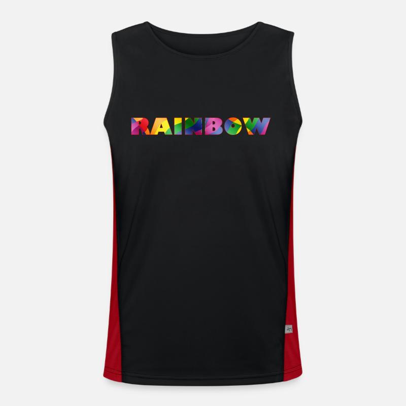 RAINBOW Men's Functional Contrast Tank Top 