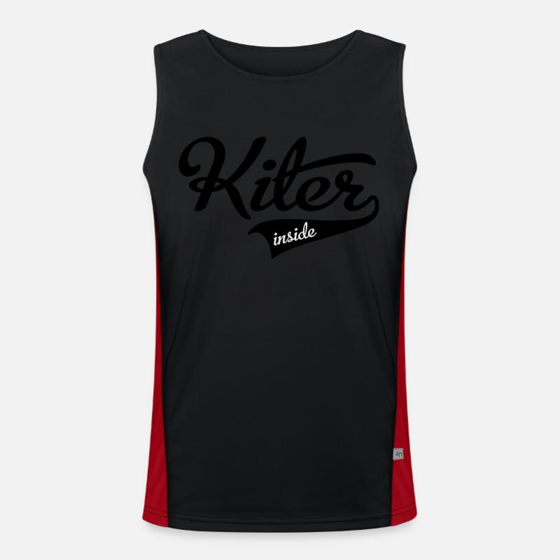 kiter Débardeur respirant contrasté Homme 