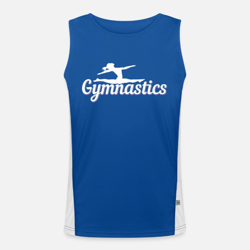 do gymnastics Men's Functional Contrast Tank Top 